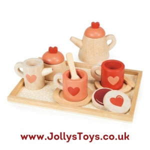 Wooden Tea Time Set